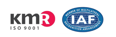 KMR ISO 9001 certification · IAF Member of Multilateral Recognition Arrangement