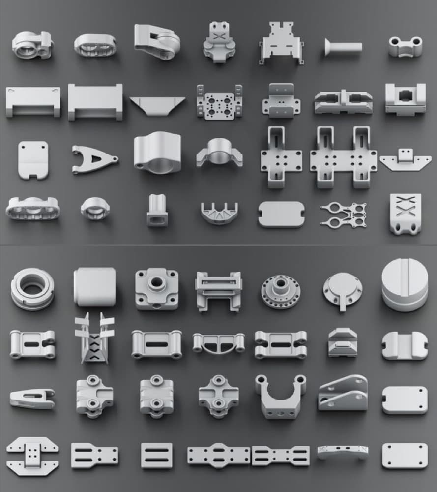Aerospace industry components