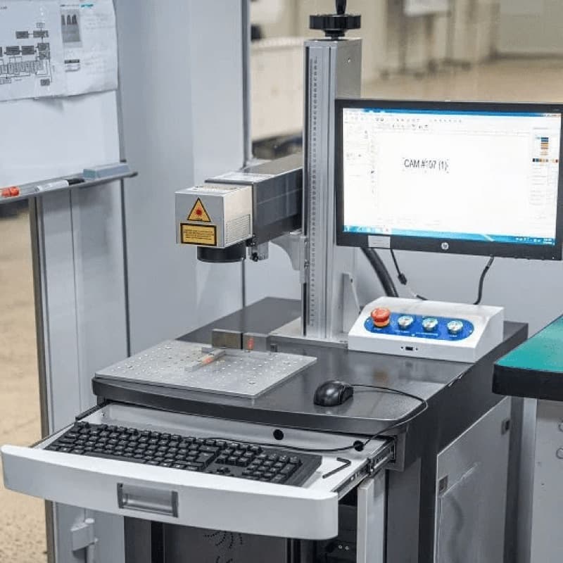 Custom Laser Marking — packaging process step 1