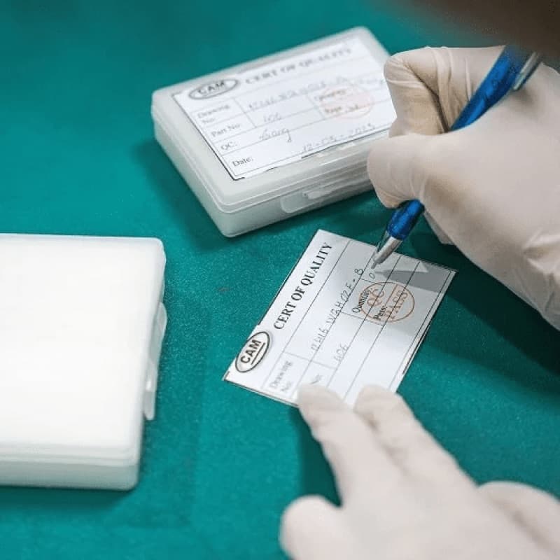 Packaging — packaging process step 4